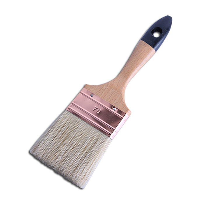 zealion paint brushes factory in 100% Natural White Bristle